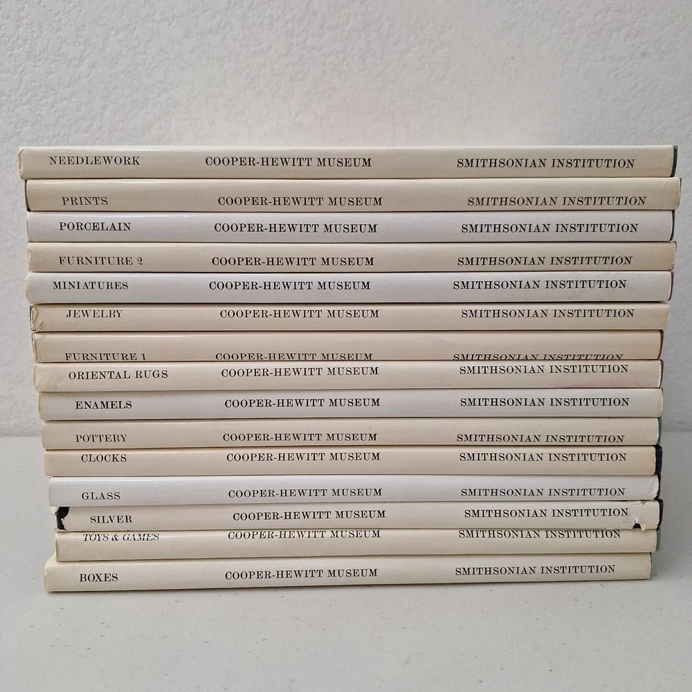 SMITHSONIAN ILLUSTRATED LIBRARY OF ANTIQUES Complete 15 Volume Set Cooper Hewitt